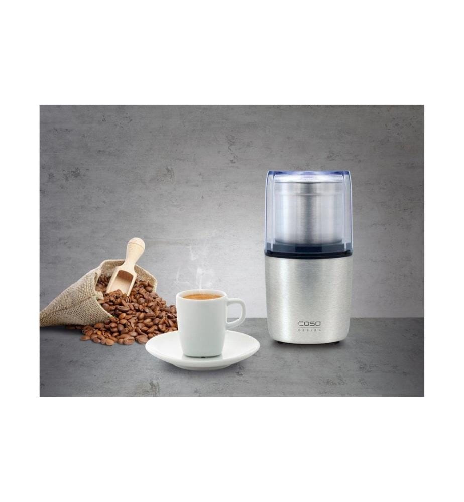 Caso - Kaffeemühle Coffee Flavour Silber