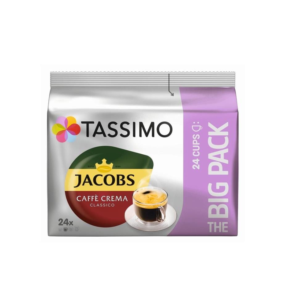 TASSIMO - Kaffeekapseln T DISC Jacobs Caffé Crema 24 Portionen
