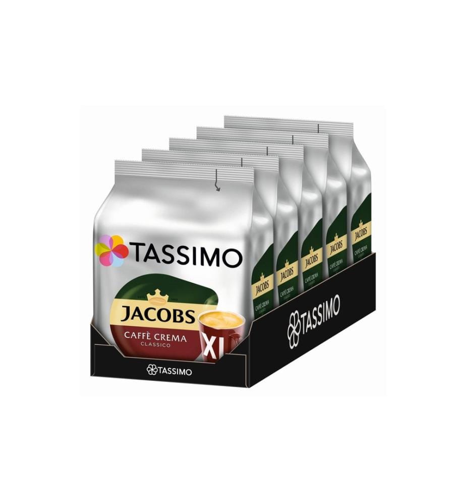 TASSIMO - Capsules de café T DISC Jacobs Caffè Crema XL 80 portions
