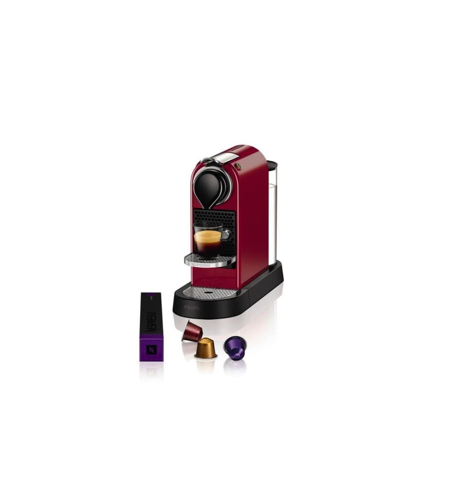 Krups - Machine à café Nespresso CitiZ XN7415 Rouge