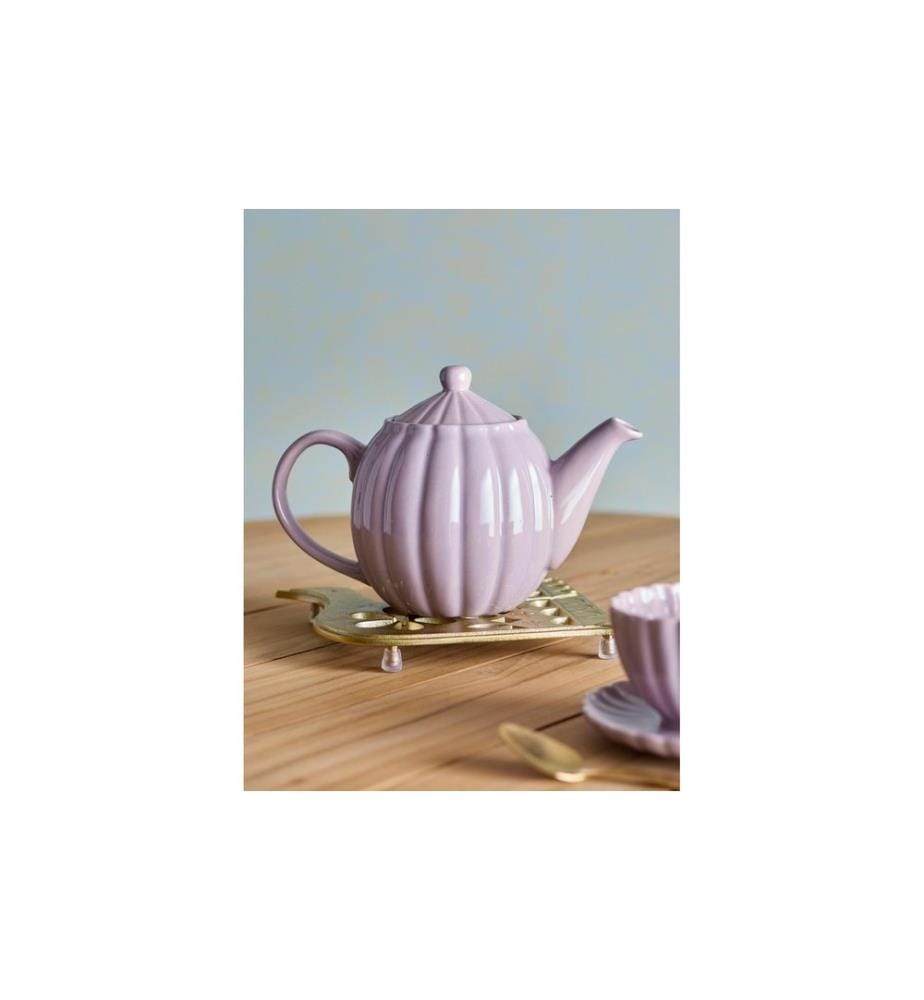 Bloomingville - Teekanne Latina, 1 l, Steingut, Rose