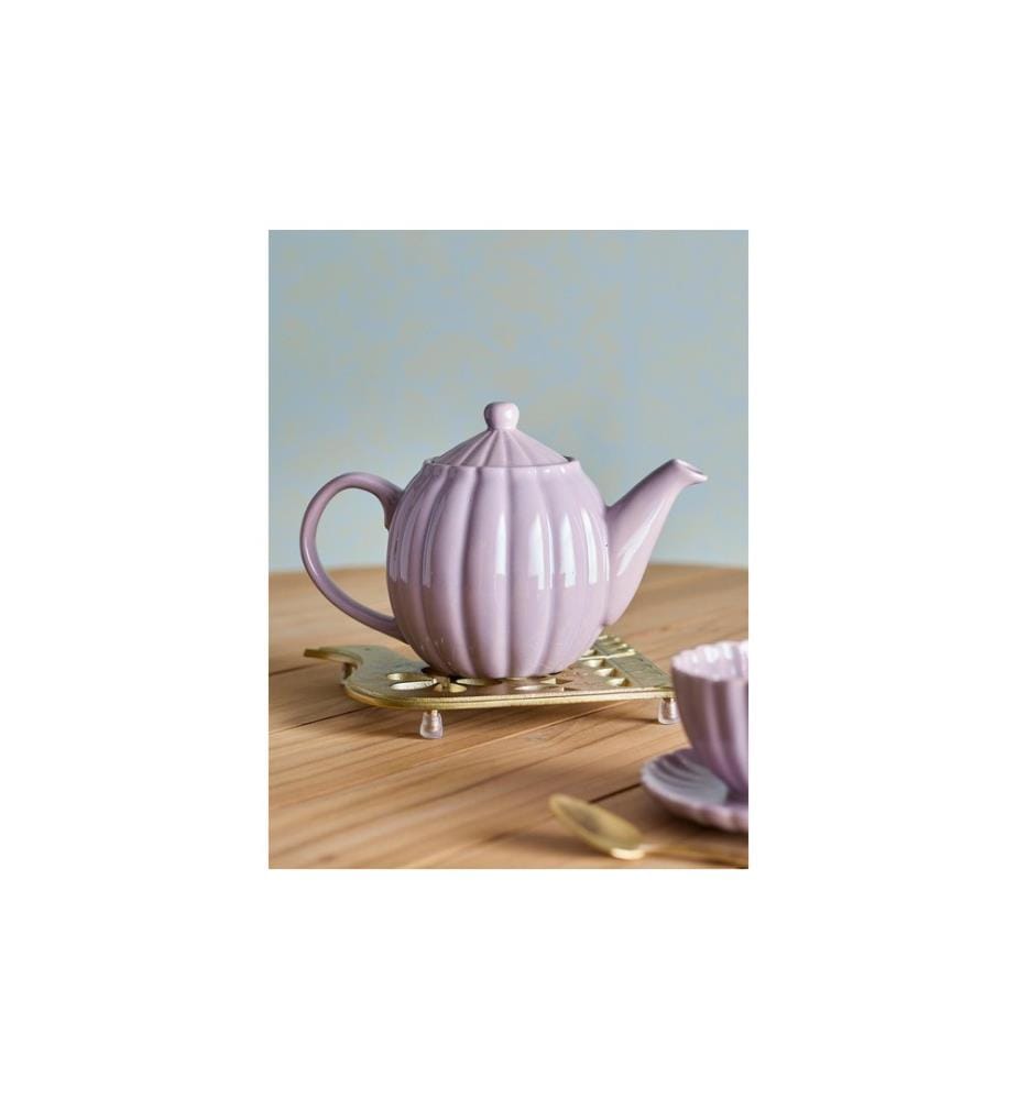 Bloomingville - Teekanne Latina, 1 l, Steingut, Rose