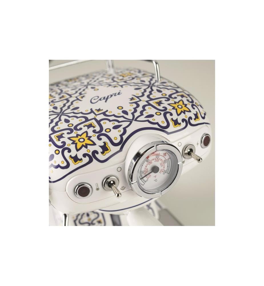 Ariete Machine à expresso à levier Capri ARI-1389-CAP Bleu