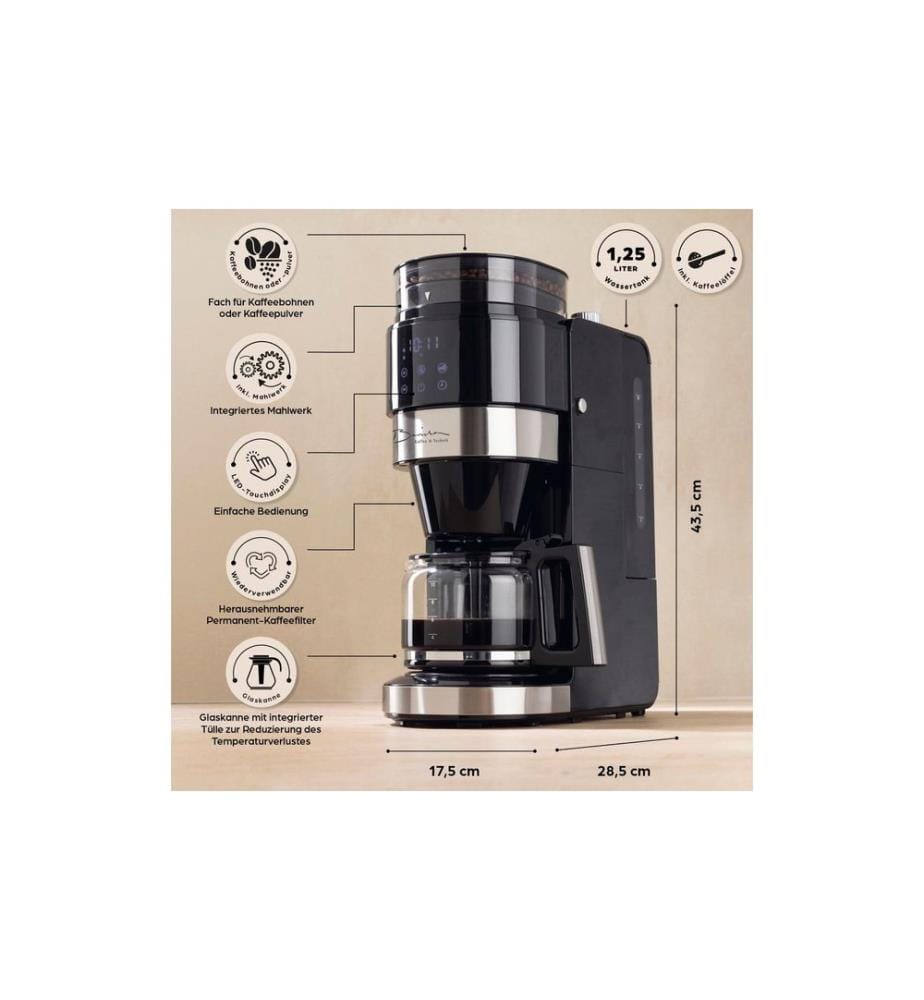 Barista Cafetière filtre 16476 Noir