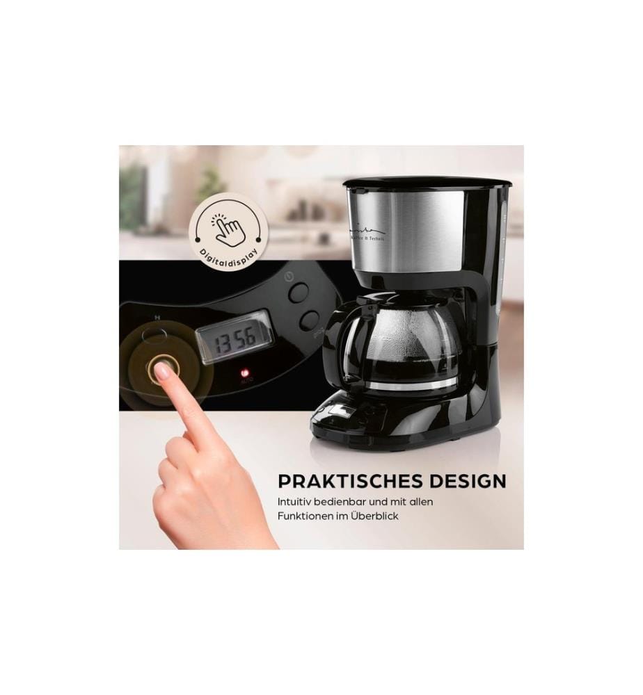 Barista Cafetière filtre 30381 Noir/Argenté