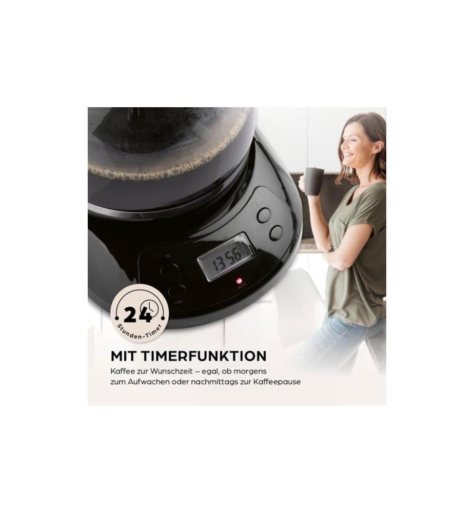 Barista Cafetière filtre 30381 Noir/Argenté