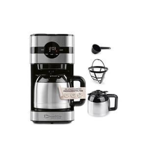 Barista Cafetière filtre 30382 Noir/Argenté/Acier inoxydable
