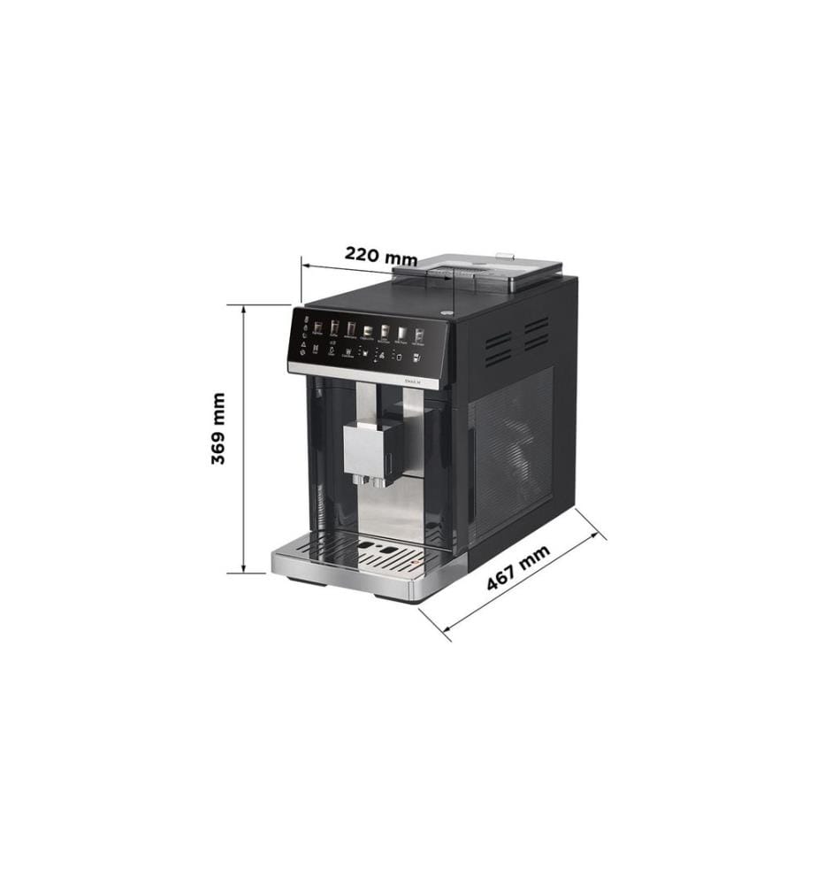 Berger Lanz Machine à café automatique Bella Crema Noir