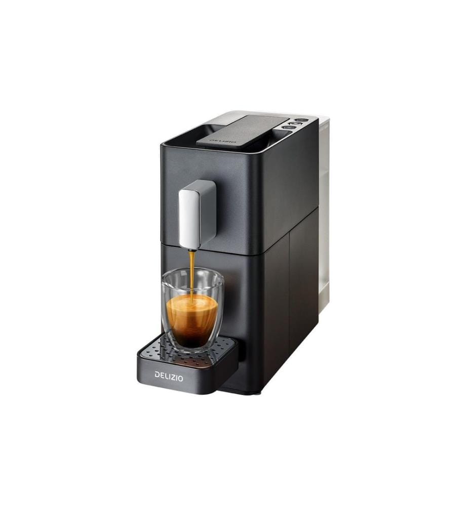 Delizio Kapselmaschine Carina Midnight Schwarz