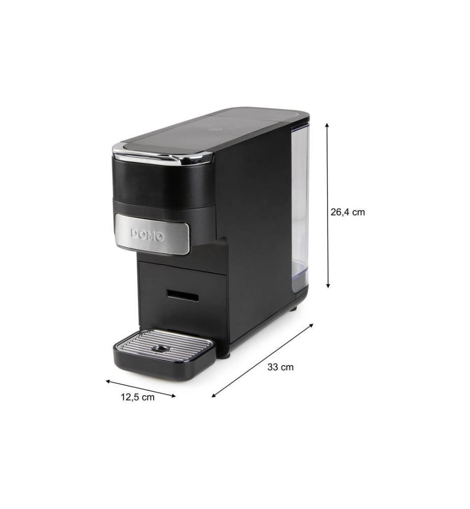 Domo Cafetière à capsules DO748K Noir