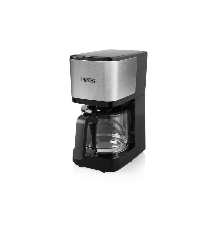 Princess Cafetière filtre Compact 12 Noir/Argent