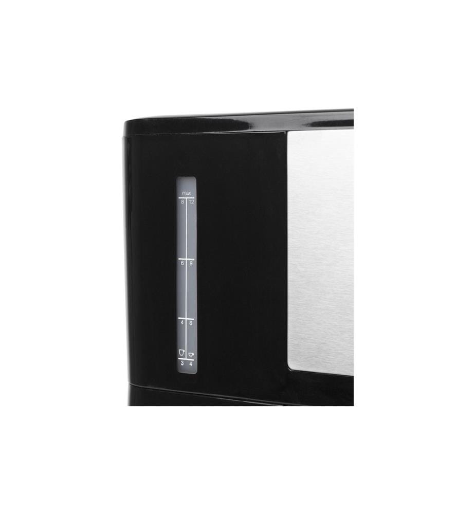 Princess Cafetière filtre Compact 12 Noir/Argent