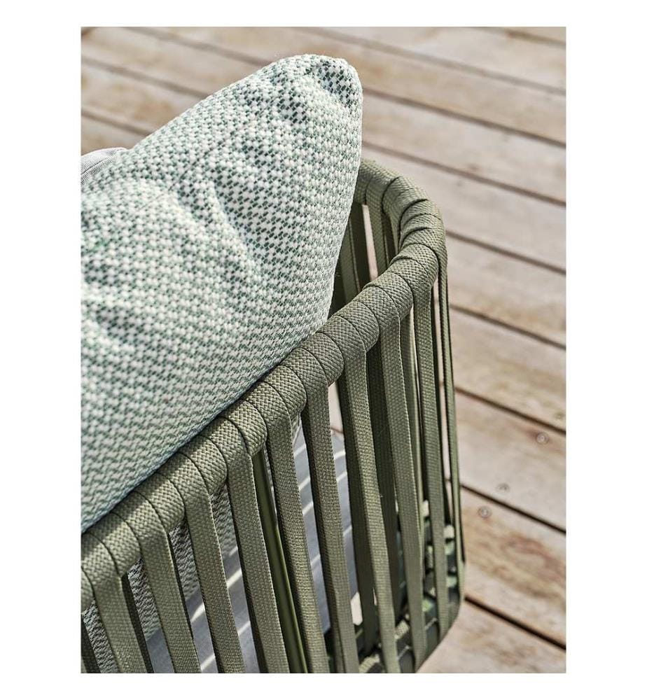 Barlia 3-Sitzer Gartensofa - Olive