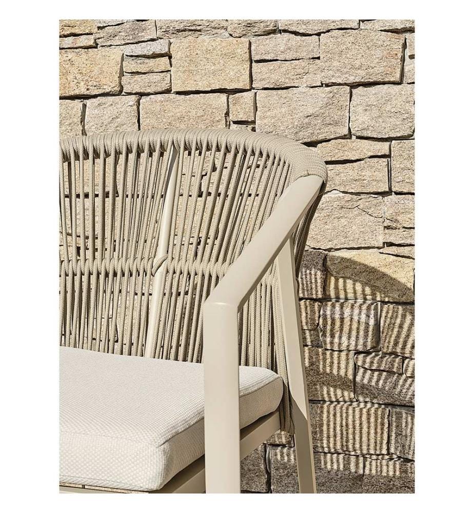 2er-Set Gartensessel Gambi - Grège