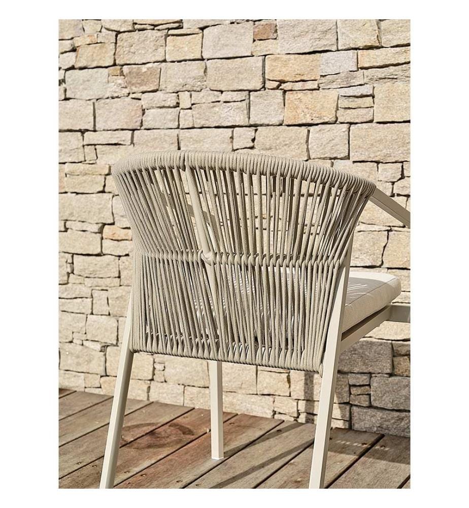 2er-Set Gartensessel Gambi - Grège