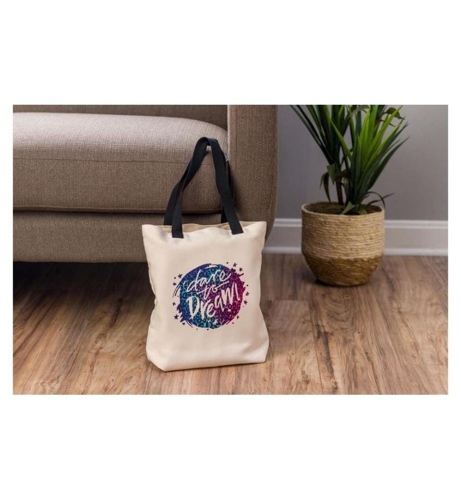 CRICUT - Pochette en tissu Infusible Ink Tote Bag Large, 48 x 35.5 cm