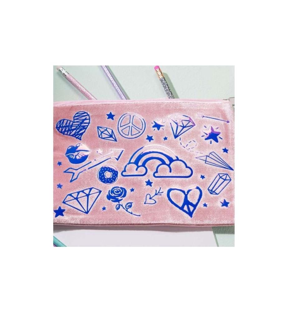 CRICUT - Aufbügelfolie Smart Holo 33 x 273 cm, 1 Stück, Blau