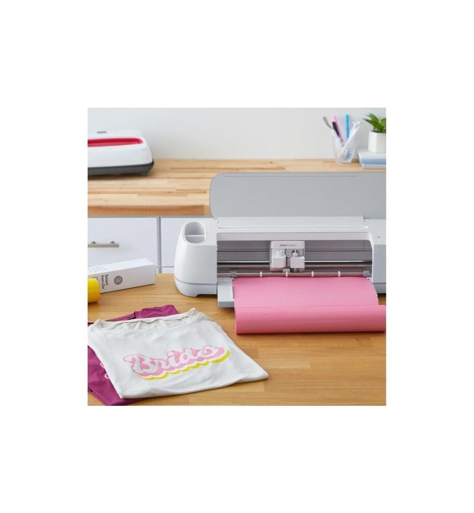 CRICUT - Aufbügelfolie Smart Glitter 33 x 91 cm, 1 Stück, Schwarz