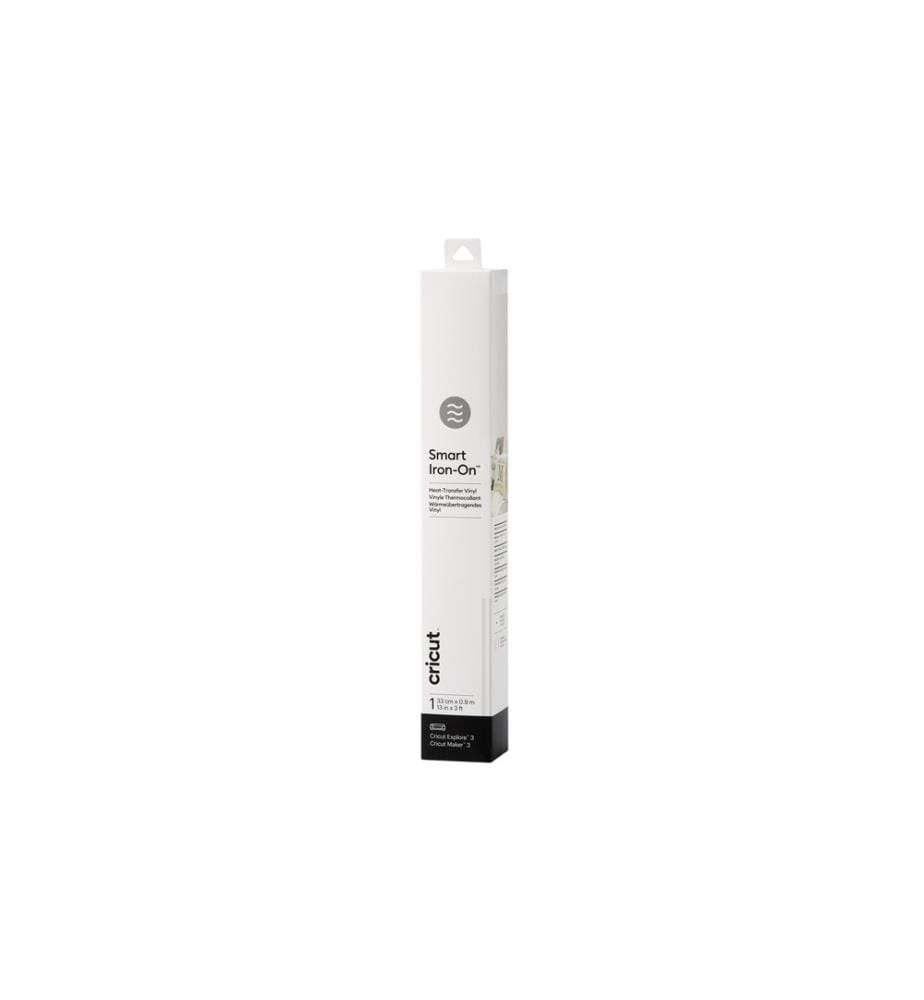 CRICUT - Aufbügelfolie Smart 33 x 91 cm, 1 Stück, Weiss