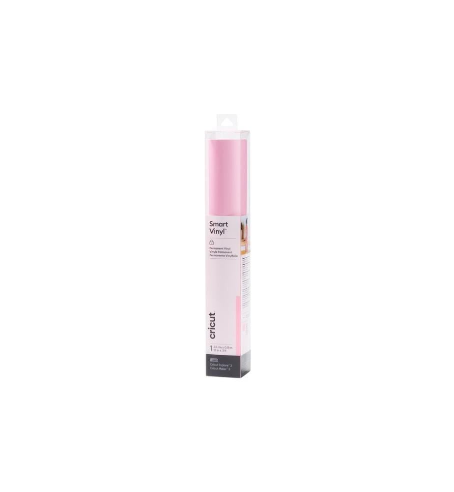 CRICUT - Vinylfolie Smart Matt Permanent 33 x 91 cm, Rosa