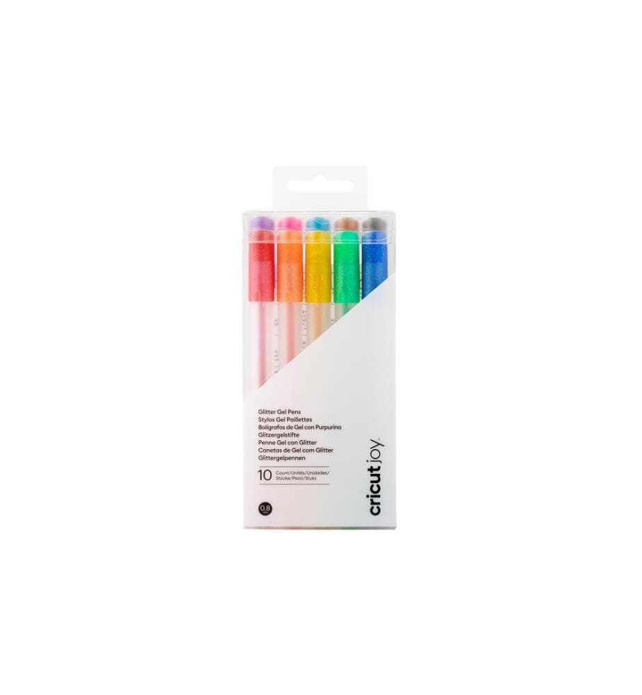 CRICUT - Set de crayons Joy Glitter Gel 10 pièces