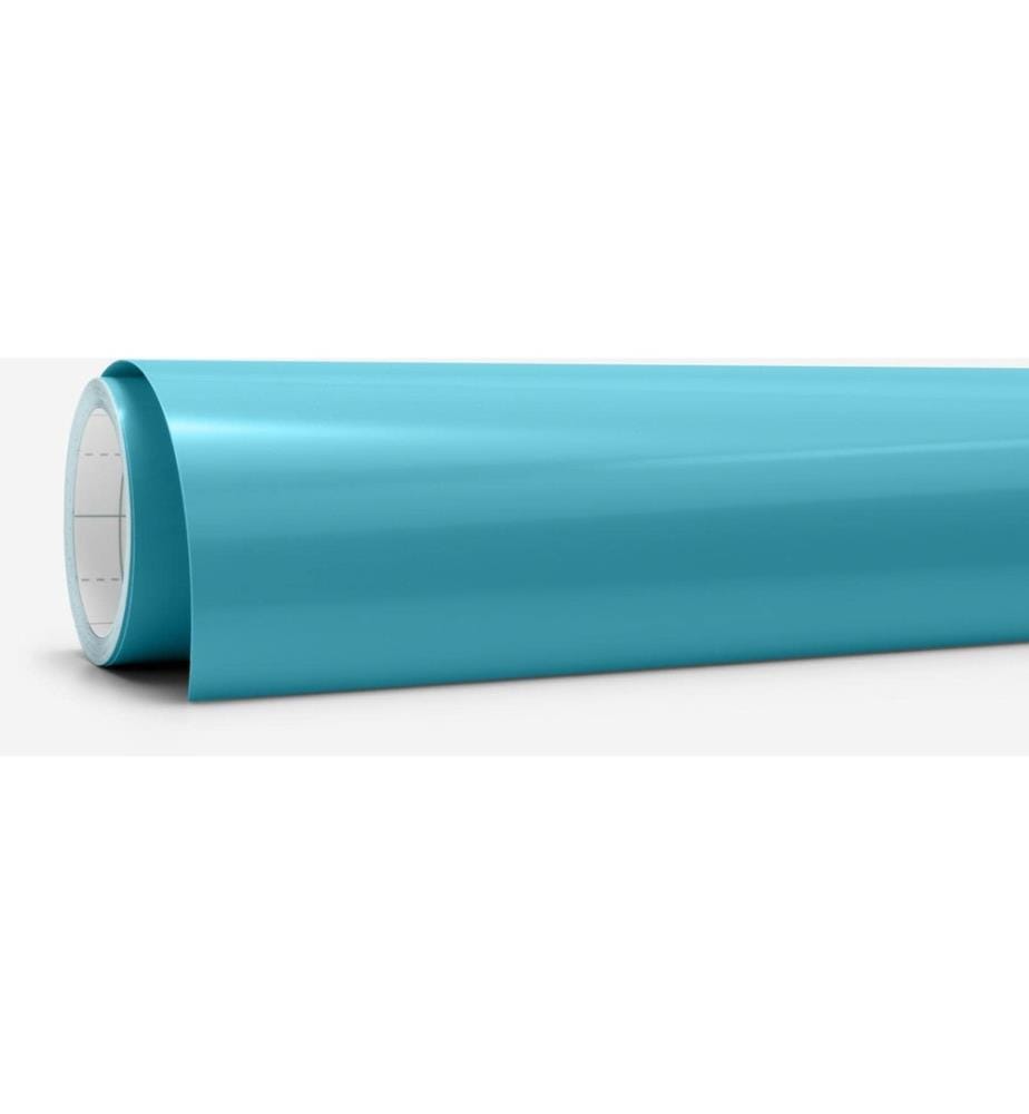 CRICUT - Film de vinyle Activé par le froid 30 x 60 cm, turquoise/violet