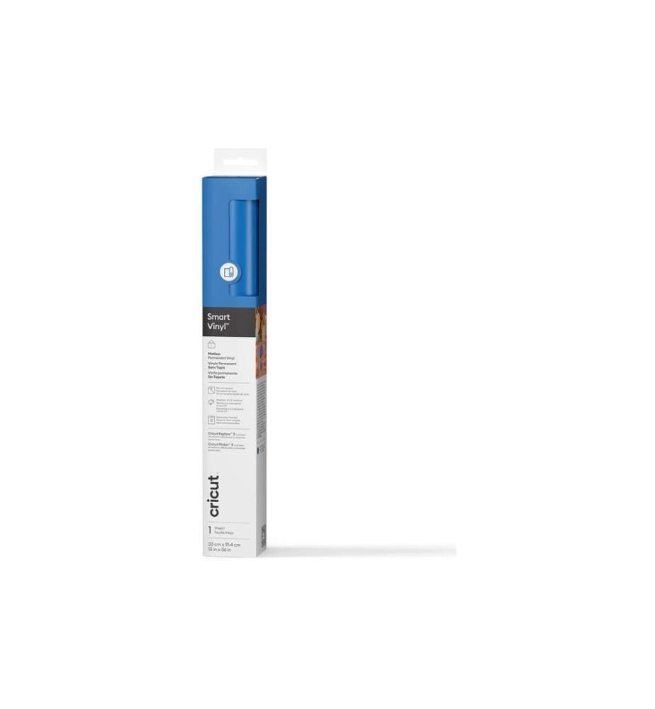 CRICUT - Film de vinyle Smart Permanent 33 x 91.4 cm, 1 Pièce/s, Bleu