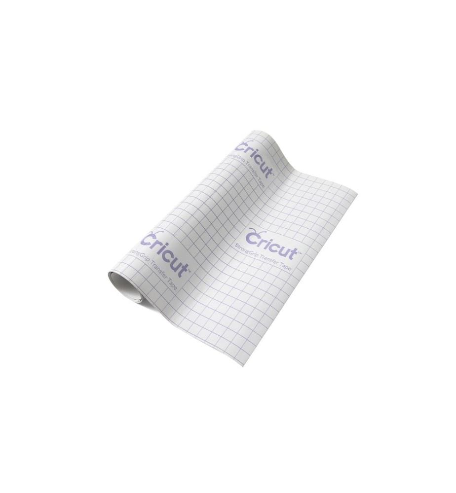 CRICUT - Film de transfert StrongGrip 30.5 x 122 cm, 1 Pièce/s, Blanc
