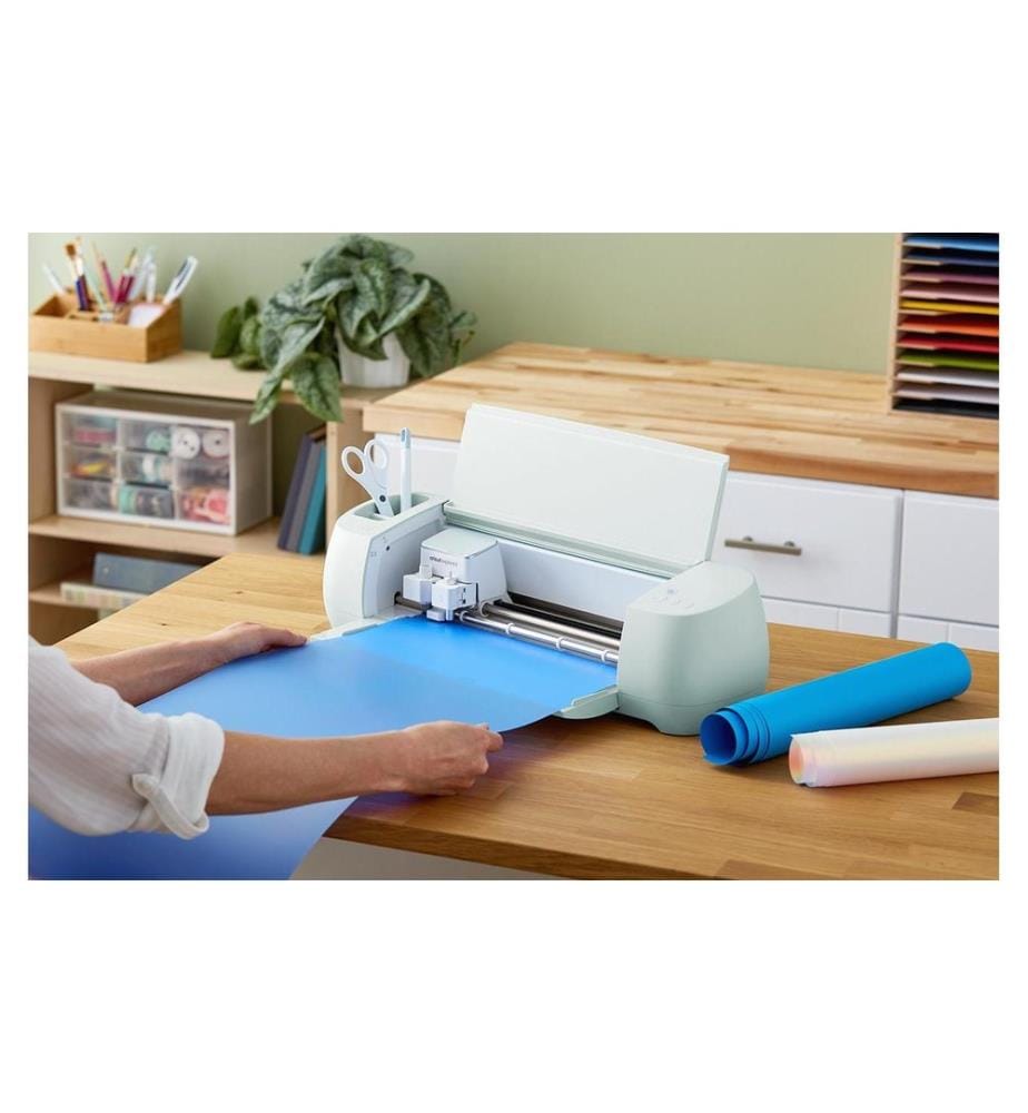 CRICUT - Aufbügelfolie Smart Iron-On Holografisch Blau 33 x 91.4 cm