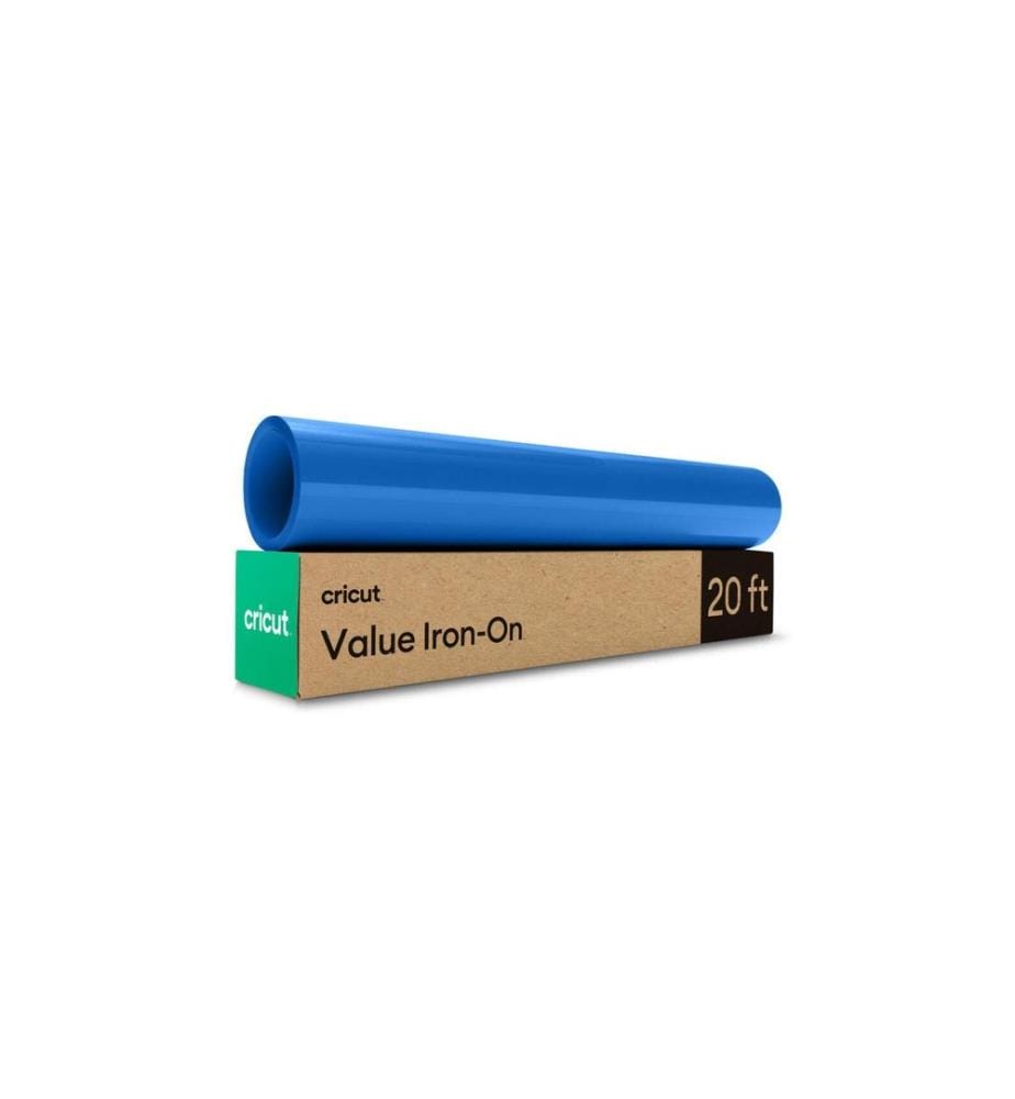 CRICUT - Film de vinyle Smart détachable 33 x 91 cm, 1 Pièce/s, Bleu/Blanc