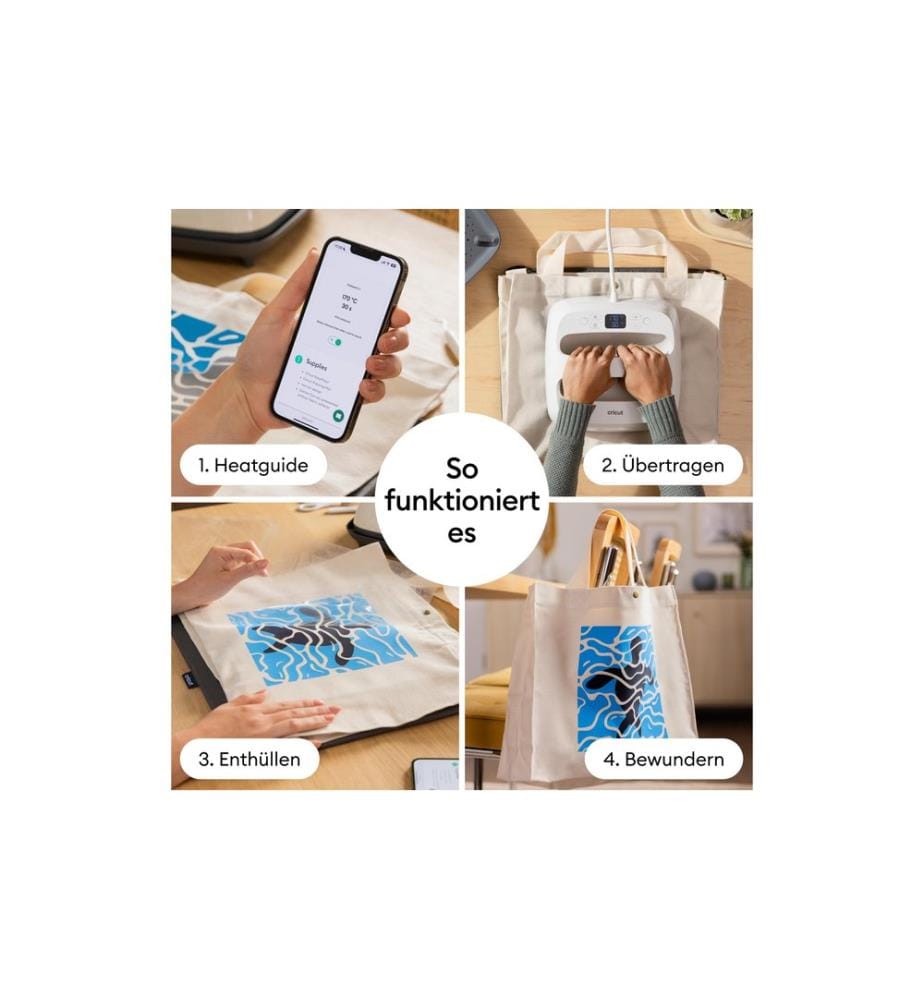 CRICUT - Transferpresse EasyPress SE 22.8 x 22.8 cm, Taupe