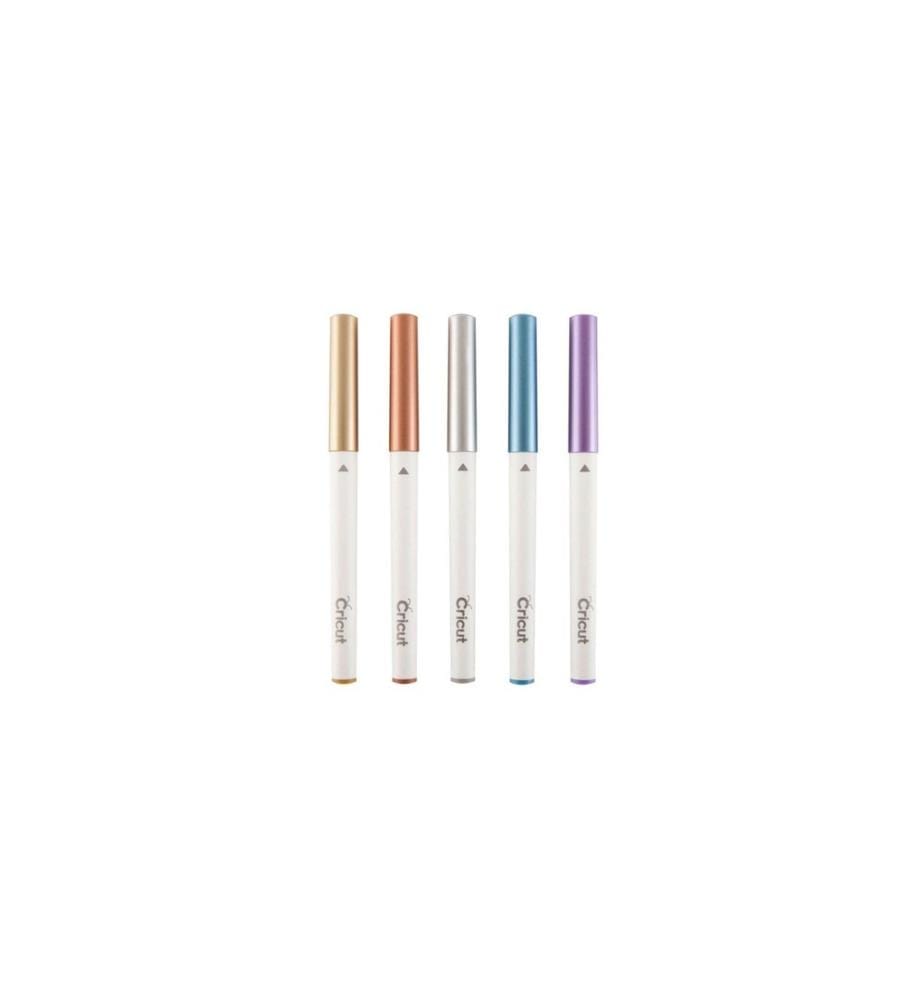CRICUT - Set de crayons Metallic 5 pièces