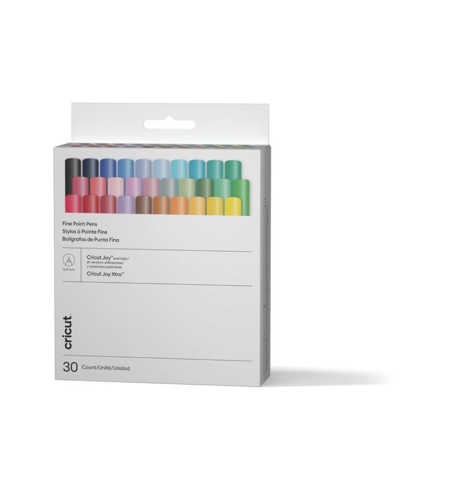 Cricut Joy Xtra Stifte Permanent, feine Spitze 0.4 mm, mehrfarbig
