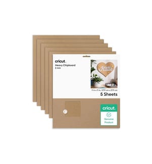 Cricut Panneau aggloméré épais 11 x 11 pouces, 28 x 28 cm, lot de 5