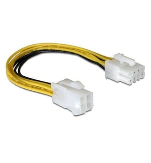 DELOCK - Stromkabel 4Pin - 8Pin 15 cm