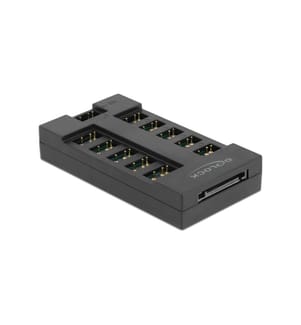 DELOCK - Hub RGB pour LED ARGB avec 10 ports