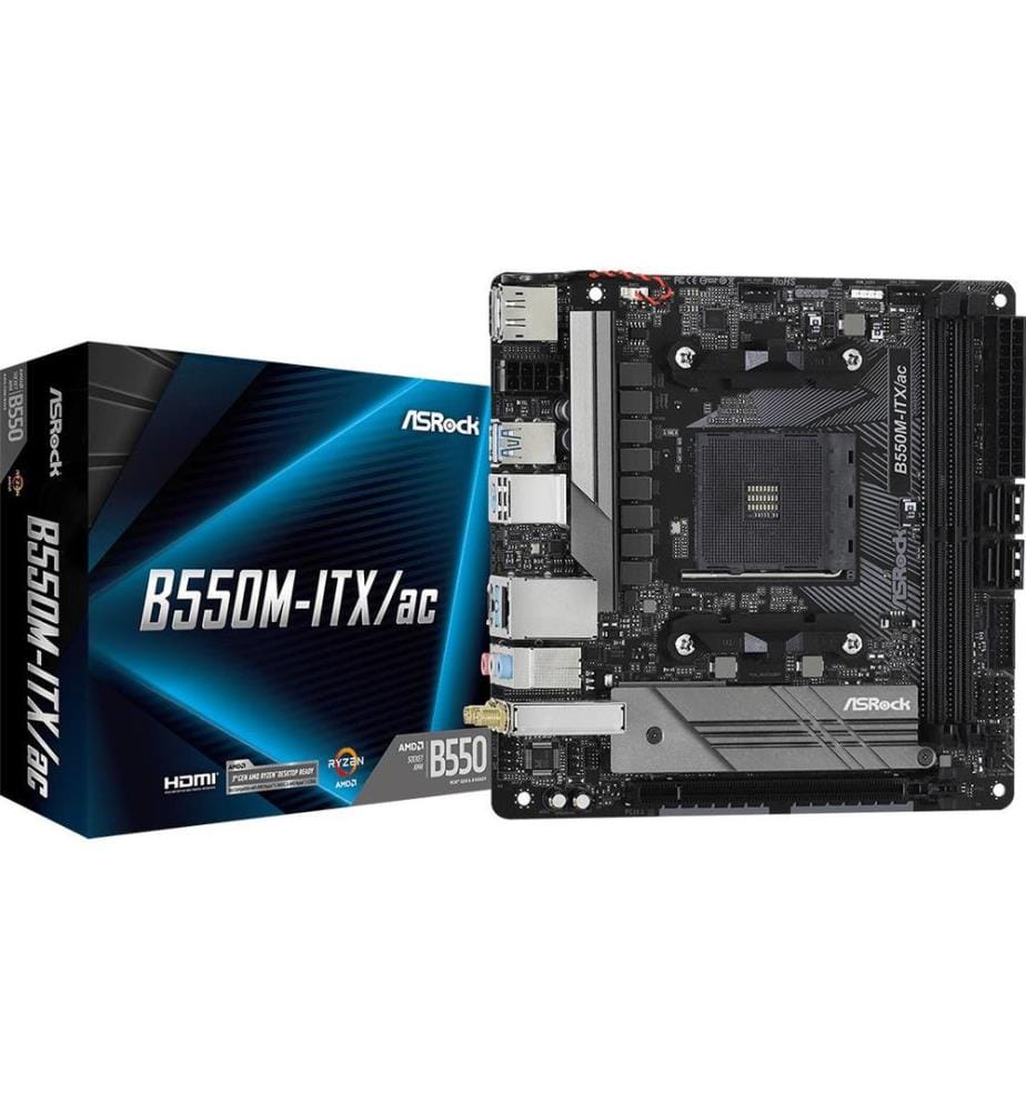 ASROCK - Mainboard B550M-ITX/ac