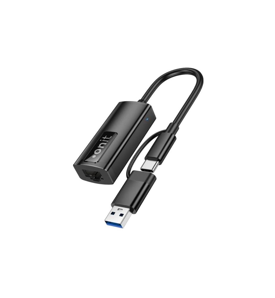 ONIT - Netzwerk-Adapter Pro USB-C/A – RJ45 2.5G-LAN