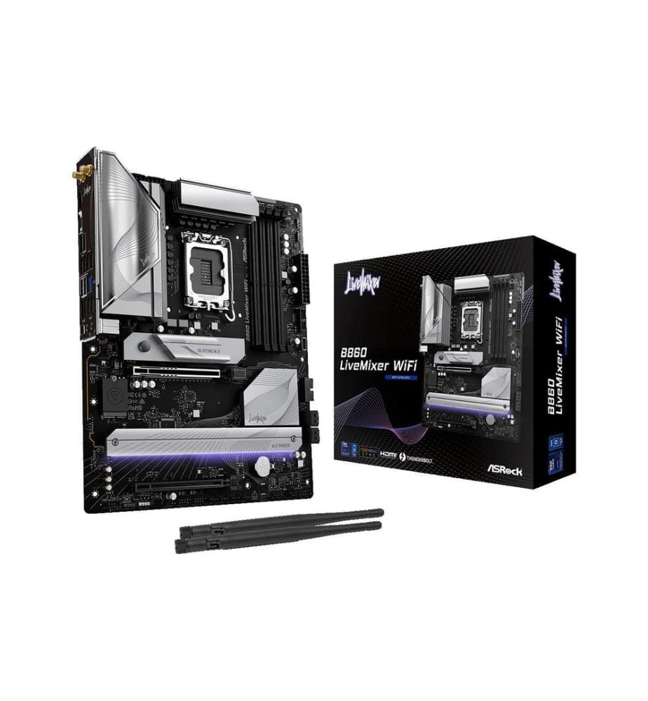 ASROCK - Carte mère B860 LiveMixer WiFi