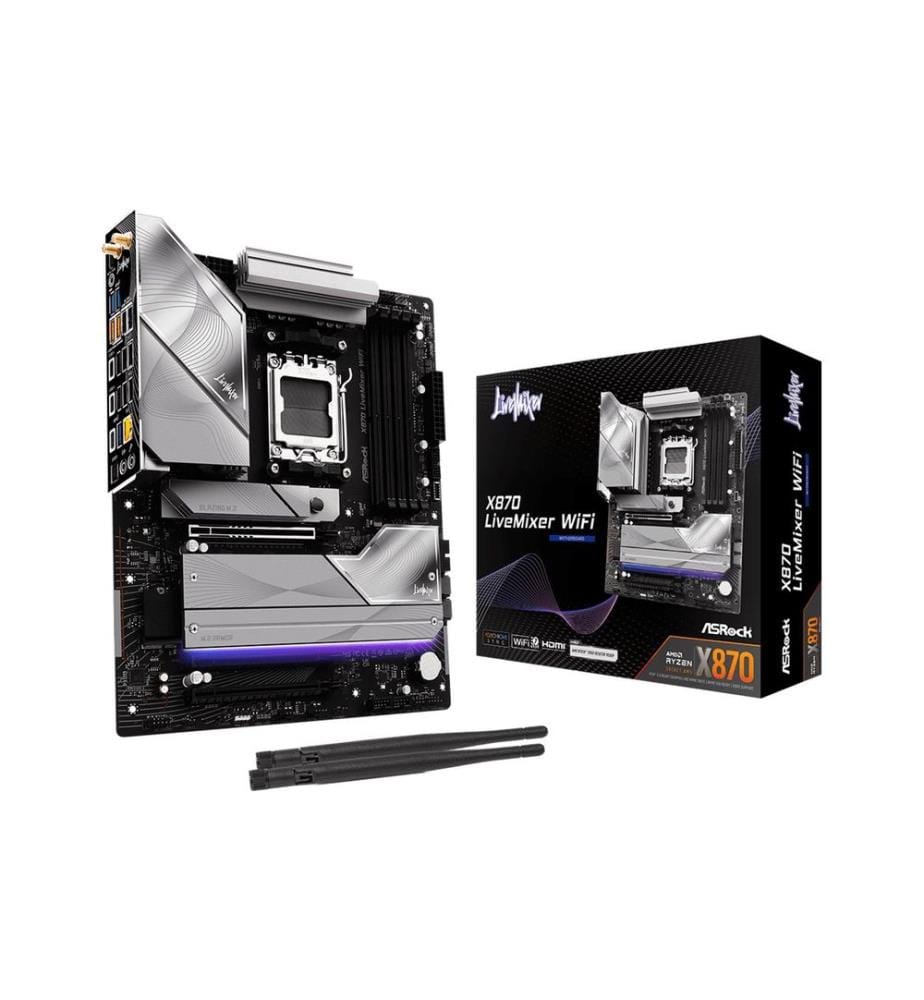 ASROCK - Carte mère X870 LiveMixer WiFi