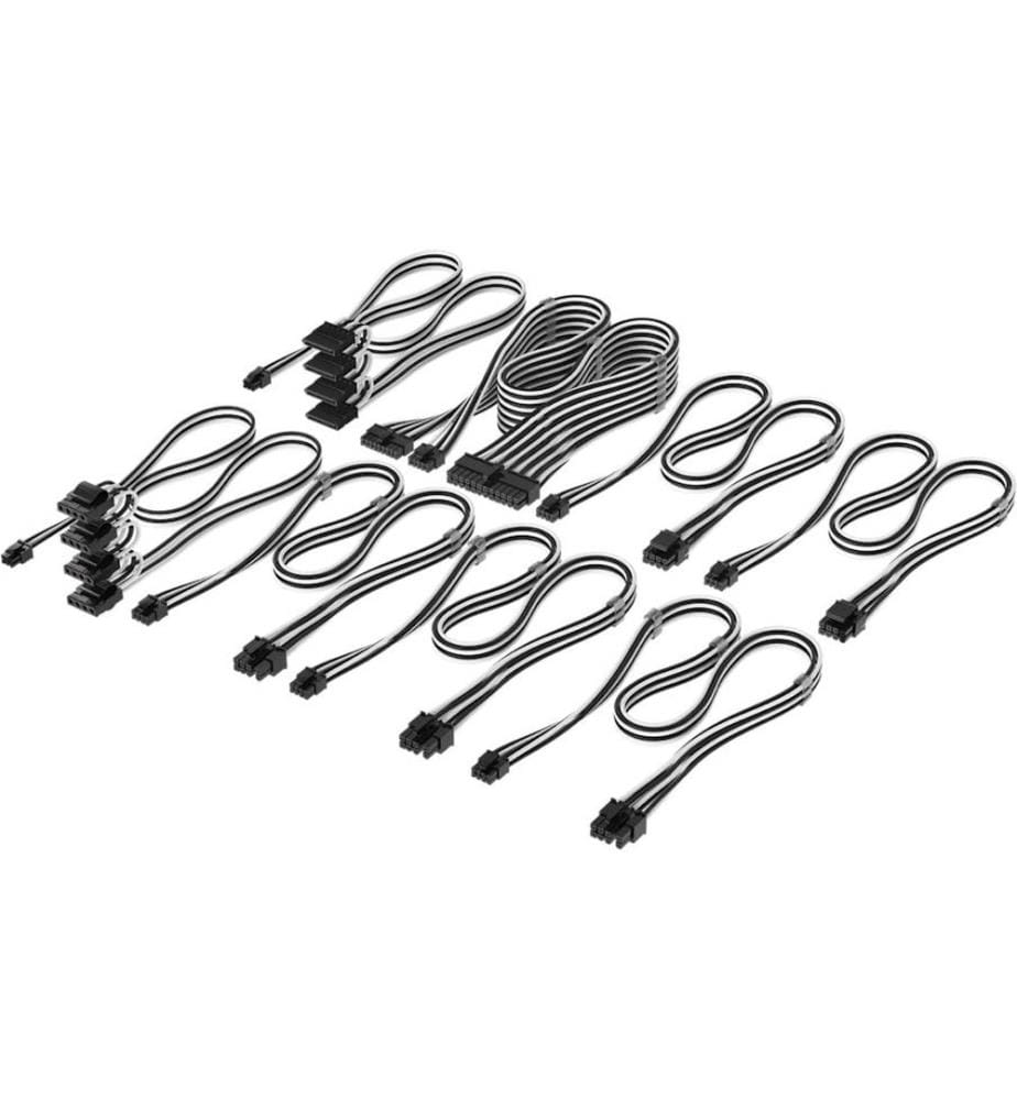 CORSAIR - Elite Premium Ind. Sleeved PSU Cables T5 Pro Kit 75 cm
