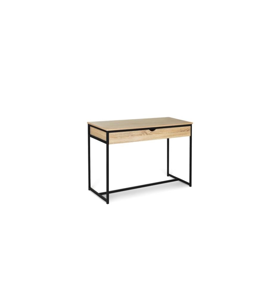 Bureau Memphis 110x75cm - Noir et Brun Clair