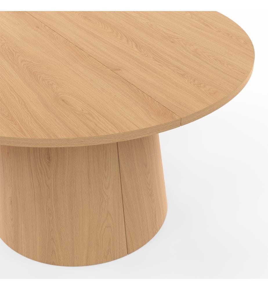 Table basse ronde Elvis Ø70cm - Brun