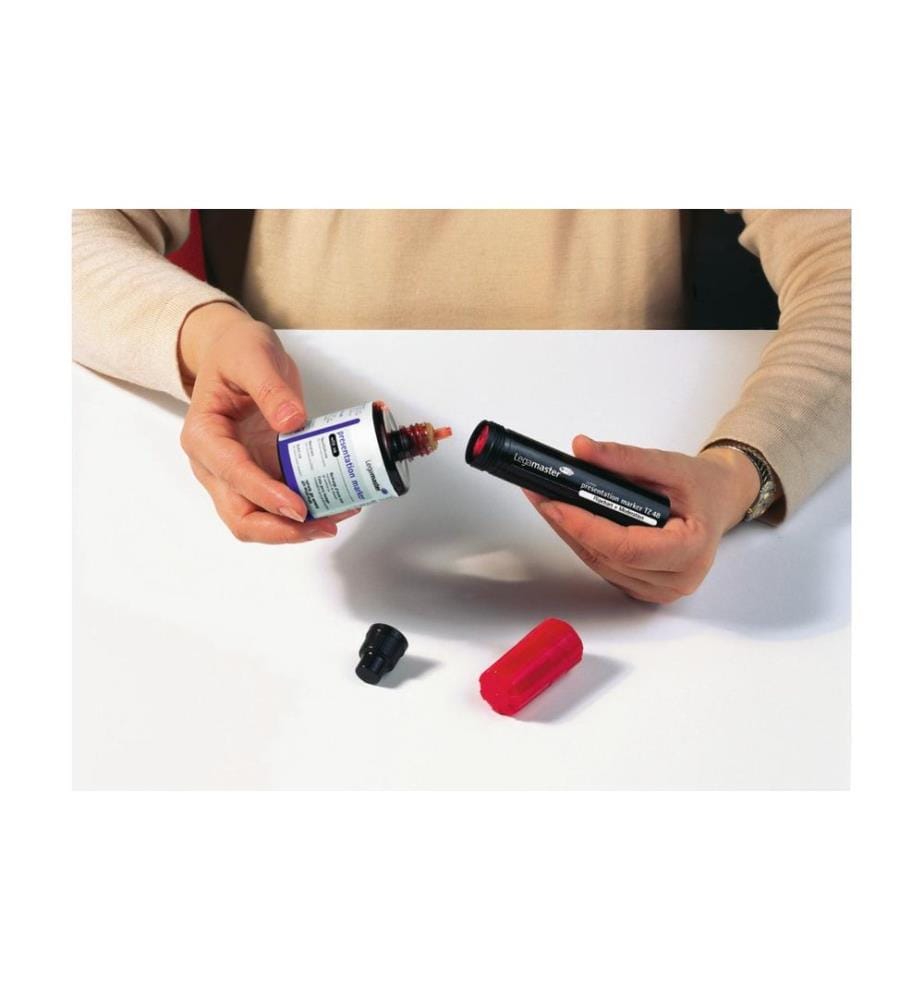 Legamaster - Tusche Boardmarker Nachfülltinte, Rot, 100 ml