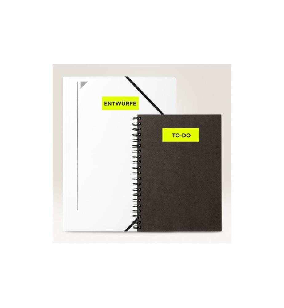 AVERY - Zweckform Étiquettes universelles Jaune fluo, 25 feuille