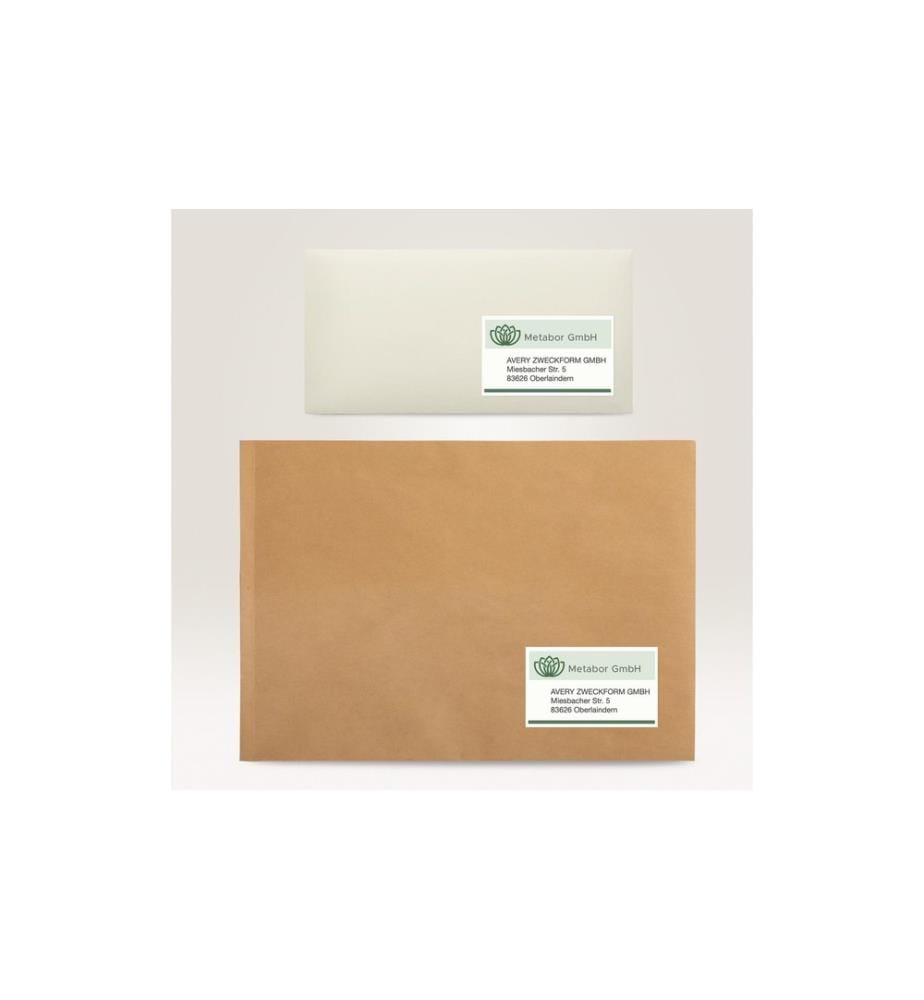 AVERY - Zweckform Étiquettes universelles LR3424 105 x 48 mm, 100 feuille