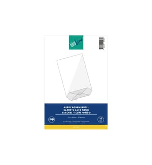 Büroline Sac transparent 11.5 x 19 cm, 10 pièces, Transparent