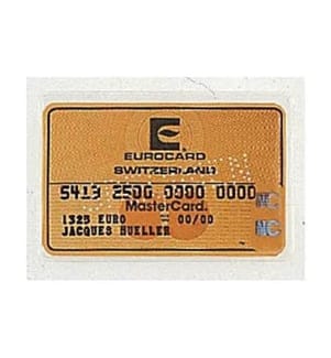 Büroline Étui de poche Cartes de crédit 63 x 94 mm