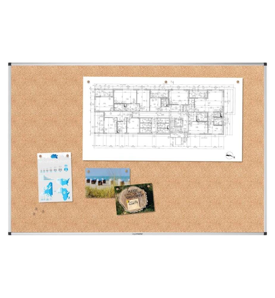 Legamaster - Tableau d'affichage Unite 100 cm x 150 cm, Brun