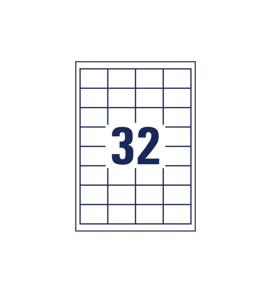 AVERY - Zweckform Étiquettes universelles 4789, 48.3 x 33.8 mm, 30 feuille
